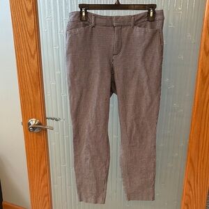 Old Navy Women's Black and White Checkered Pants
